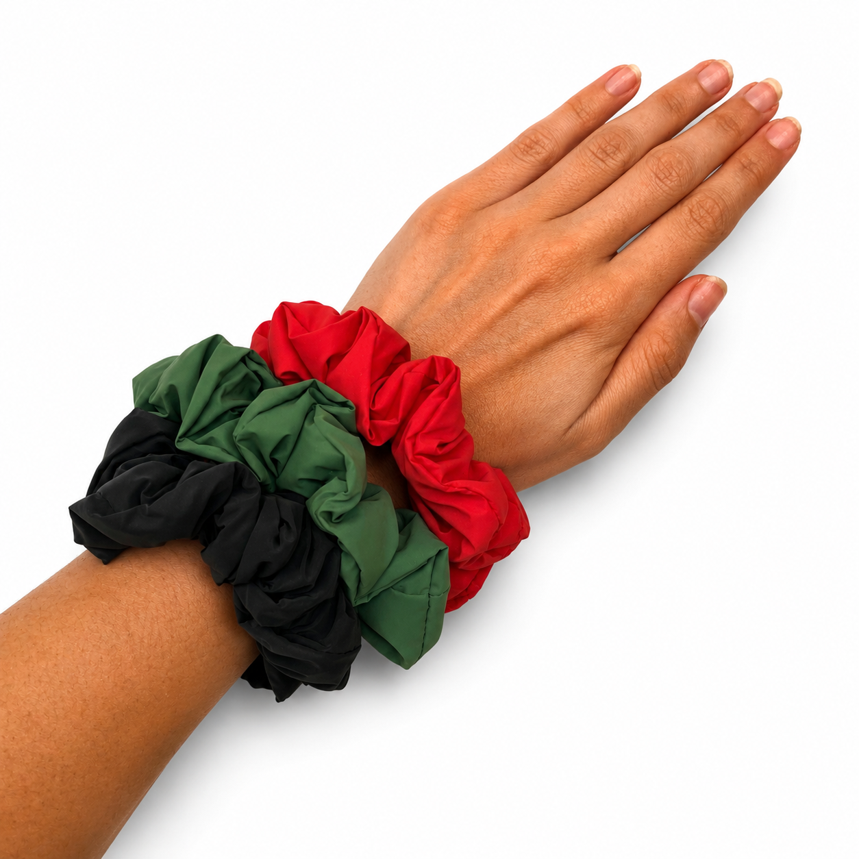 Reflective Hair Band / Scrunchie - Glow-in-Dark Safety Hair Accessory, High Visibility Headband