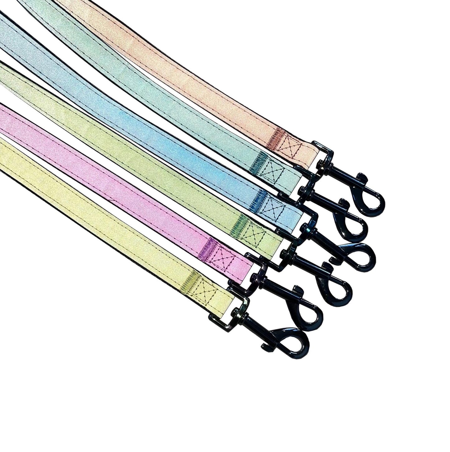 Reflective Dog Lead: Nylon Webbing with Padded Handle