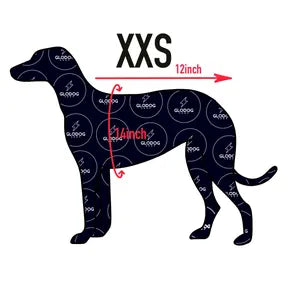 Sizing Guide for our Reflective Dog Coats