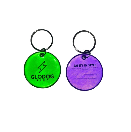 Reflective Dog Tag - Ring