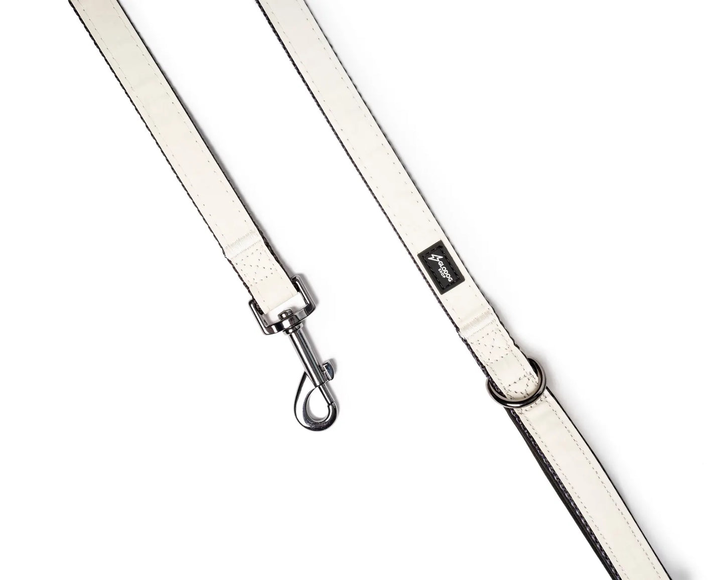 Reflective Dog Lead: Nylon Webbing with Padded Handle
